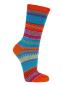 Preview: 2 Paar TippTexx 24 Hygge-Socken mit Wolle, knallige Farben